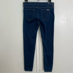 Hudson Nico Mid-Rise Super Skinny Ankle Jean in Debu Size: 32